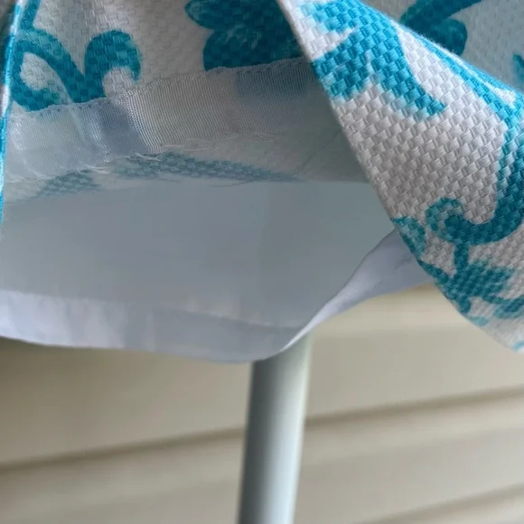 •Talbots• Floral cotton Pique Pencil Skirt - Size 6 P - Picture 4 of 9